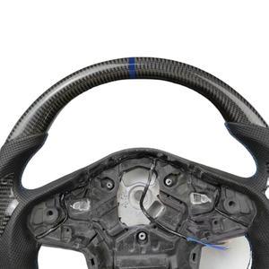 Volante Deportivo en Forma de D para <span class=keywords><strong>Ford</strong></span> Mustang, Acero al Carbono Rojo, Compatible con M5 X5 X6 X3 IS Serie 3 NX Serie 5 330i 320i - Product Image 6