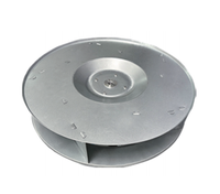 Unité de filtration de ventilateur FFU380 monophasée 220V AC avec moteur en cuivre, 120mm, avec roue à aubes galvanisée et anneau de guidage d'air pour salle blanche