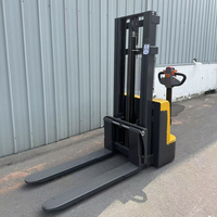 Chariot élévateur électrique 1,5 tonne, plateforme pliable, robuste, certifié CE, pour l'assemblage de meubles en atelier