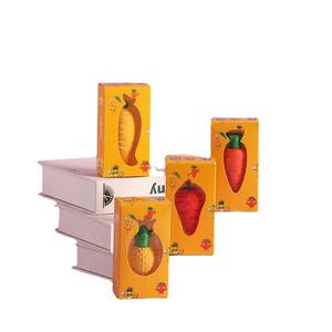 Netter Cartoon Obst Radiergummi Set Große Karotte TPR 3D Gummi Radiergummi für Kinder Spielzeug für Schüler Briefpapier Geschenk - Product Image 6
