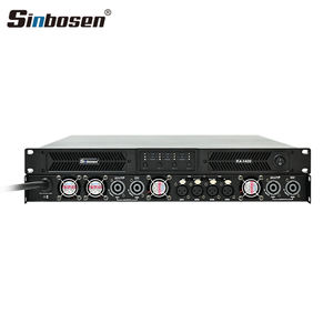 Amplificateur de puissance professionnel Sinbosen K4-1400 à 4 canaux, <span class=keywords><strong>classe</strong></span> D, 1400W à 2200W, stéréo, pour scène, DJ, concert en direct, système sonore - Product Image 2