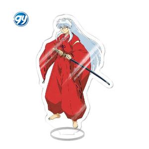 Support en acrylique double face Inuyasha Sesshomaru Kagome pour figurines <span class=keywords><strong>d</strong></span>'anime, <span class=keywords><strong>d</strong></span>écoration de <span class=keywords><strong>chambre</strong></span> <span class=keywords><strong>d</strong></span>'<span class=keywords><strong>otaku</strong></span> - Product Image 1