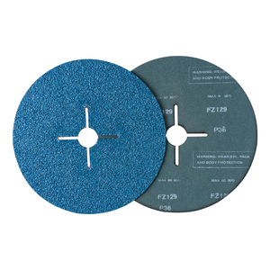 Fibre de papier de 0.8mm, résine de zircone et alumine sur résine, disque de Fiber de 100mm/125mm/150mm - Product Image 2