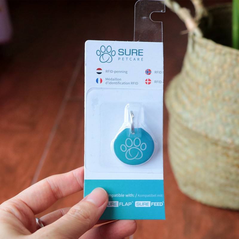 Étiquette d'identification de puce