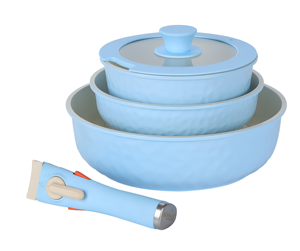 Набор посуды с керамическим покрытием, 5/17 шт. - Product Image 5