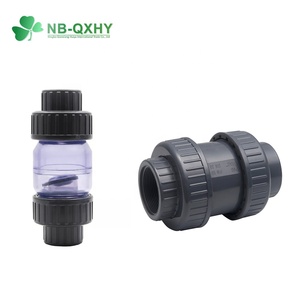 Pn10/Pn16 Vanne en <span class=keywords><strong>PVC</strong></span> <span class=keywords><strong>Clapet</strong></span> <span class=keywords><strong>anti</strong></span>-<span class=keywords><strong>retour</strong></span> unidirectionnel Raccords de plomberie <span class=keywords><strong>Pvc</strong></span> - Product Image 4