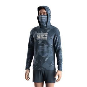 Vente Flash : T-shirt de Performance à Manches Longues pour Homme, Séchage Rapide, Protection UPF 50+, Design Sublimation, avec Capuche, Idéal pour la Pêche - Product Image 5