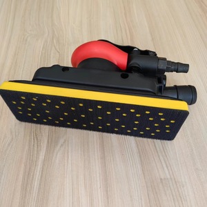 YITU Pneumatic Orbital Sander 70mmx198mm 3 In <b>Hook</b> And Loop Rectangular Sanding Pad For <b>Car</b> Body Repair And Polishing - Product Image 3