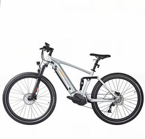 36V 13AH Mid <b>Drive</b> Electric Mountain Bike Aluminum Alloy Frame Full Suspension Hydraulic <b>Disc</b> Brake Off Road - Product Image 1