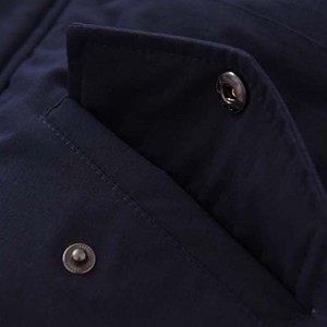 Veste d'hiver décontractée pour garçons, <span class=keywords><strong>parka</strong></span> bouffante coupe-vent et imperméable avec capuche en fausse fourrure, vêtements d'extérieur pour enfants - Product Image 6