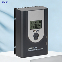 Chargeur solaire intelligent MPPT 12V 24V, mode de charge optimisé pour différents types de batteries.