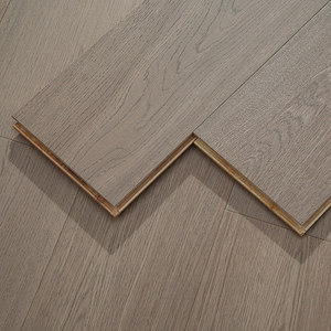 Parquet en chêne massif AVANTIMORA ISO9001, multicouche, brossé, qualité AB, design élégant, système de pose par clic, largeur de lame de 15 mm, pour bâtiments commerciaux - Product Image 1