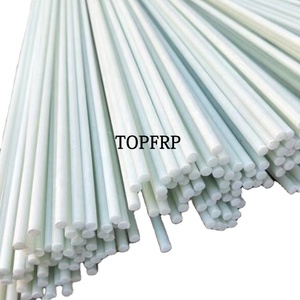 2mm 3mm 4mm 5mm Flexible Fiberglass <b>Rod</b> FRP Plant Stakes - Product Image 1