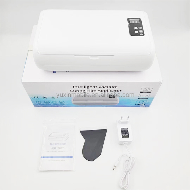 UV Film Vacuum Laminating Machine UV Curing Hydrogel Film Lamination Machine for Curve Screen Mobile