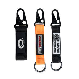 Vente en <span class=keywords><strong>gros</strong></span> de porte-clés personnalisé brodé de haute qualité <span class=keywords><strong>pour</strong></span> les compagnies aériennes Mousqueton promotionnel - Product Image 1