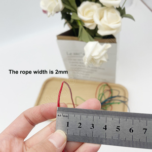 Cordoncino in Pelle E-Magic 1.5mm, Filo Cerato in <span class=keywords><strong>Cotone</strong></span>, Corda per Collane, Forniture per Creazione di Gioielli e Braccialetti Fai-da-Te - Product Image 3