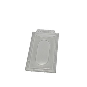 Takumi Transparent Pp <b>Card</b> Sleeve Horizontal Vertical Name Badge <b>Holder</b> Work <b>Id</b> Protective Cover Modern Simple Style - Product Image 5