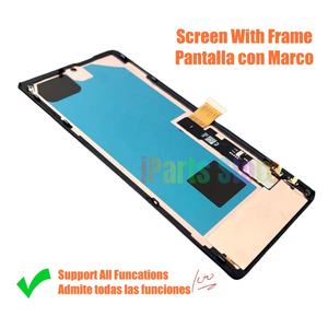 IPARTS Vervangend Display voor Google Pixel 7 Pro 5G GP4BC GE2AE GFE4J 120Hz AMOLED Touchscreen Met Frame Assemblage OEM - Product Image 3