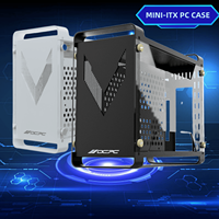 2023 nouveau boîtier d'ordinateur de jeu en verre trempé Mini boîtier ITX boîtier d'ordinateur PC Gamer