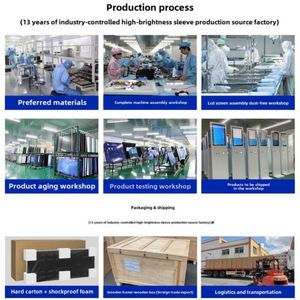 Kiosque tactile IR PC tout-en-un Android 11.0 noir de 55 pouces pour la vente au détail/affiches numériques/centres commerciaux/métro - Product Image 6