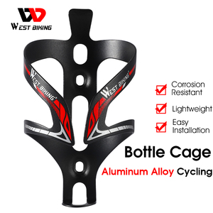 Porte-<span class=keywords><strong>bouteille</strong></span> de vélo en alliage <span class=keywords><strong>d</strong></span>'aluminium, 1 pièce, ultra léger, pour bicyclette, Cage de bicyclette - Product Image 2