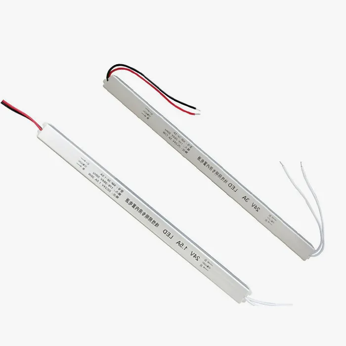 Gương đèn LED TV ban điều khiển 10 Watt nhựa bao vây ánh sáng PCB Strip 12V DC 250 Wát giá Slim LED driver cho quạt trần