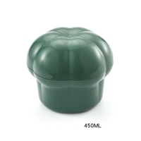 Herbruikbare plastic opbergdoos voor fruit in de vorm van avocado, ui, citroen en tomaat. Plastic bewaardoos voor verse voedsel in de koelkast.