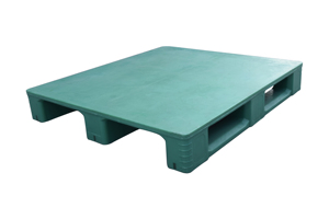Pallet nhựa HDPE nguyên sinh 100% gia cường, mặt đơn, kiểu Euro, 4 hướng đi, ba chân, ba thanh đỡ, chất liệu nhựa đặc, dùng để chứa hàng, tải trọng 6.0 tấn - Product Image 4