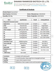 ユッカ<span class=keywords><strong>Schidigera</strong></span>エキスサポニンパウダー60% ユッカエキス - Product Image 2