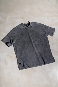 <span class=keywords><strong>Nouvelle</strong></span> marque de mode américaine lavage de neige surdimensionné 100% coton <span class=keywords><strong>galerie</strong></span> hommes T-shirts été goutte épaule T-shirt pour hommes - Product Image 4