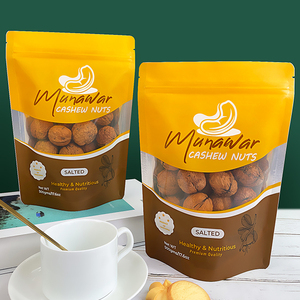 Sac en plastique debout personnalisé de qualité alimentaire, résistant à l'humidité, 250g 500g 1kg, pour l'emballage de pistaches, d'amandes, de noisettes, avec fermeture éclair - Product Image 2