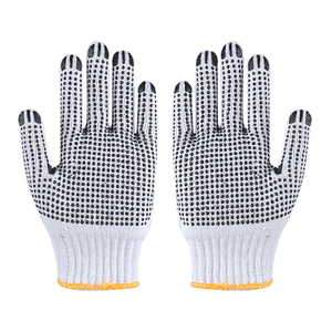 Guantes tejidos de poliéster con puntos de PVC <span class=keywords><strong>en</strong></span> <span class=keywords><strong>La</strong></span> Palma - Product Image 1