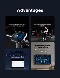Bilancia Pesapersone Intelligente per Analisi della Composizione Corporea con Analisi Bioelettrica <span class=keywords><strong>BMI</strong></span> e Display Digitale per il Grasso Corporeo - Product Image 5