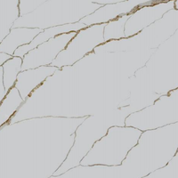 Pierre de quartz artificielle à motif unique pour la création d'art mural, pierre technique sur mesure pour projets décoratifs