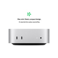 Ordinateur de bureau mini Apple M4 (10+10 cœurs) pour le bureau, la conception et la graphisme, avec 16 Go de RAM et 256 Go de SSD