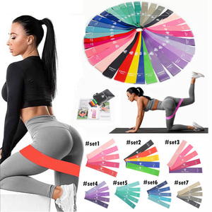 Set di Fasce Elastiche in Lattice Naturale OEM per Allenamento Domestico, Mini Bande ad Anello per Esercizi in Palestra, Fasce di Resistenza - Product Image 3