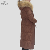Personnalisation personnalisée d'usine Manteau d'hiver en duvet pour l'extérieur Ropa Mujer Veste matelassée rembourrée grande taille pour femmes