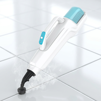 1380W Elektrischer Wassersprüh-Dampfmopp für Haushalt und Auto, Handgerät mit Doppelbürsten, Kabelmanagement, Hochtemperatur-Sterilisation, Rotationsfunktion