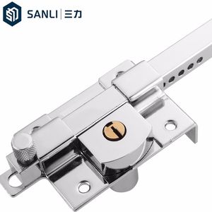 Cerradura de Alta Calidad con Llave Personalizada para Puerta de <span class=keywords><strong>Casa</strong></span>, Plateada, para Barra de Puerta, Cerca Exterior - Product Image 1