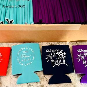 OEM Wedding Can Coolers - Digital Printed Stubby Holders for Party Favors and Decor - Product Image 5