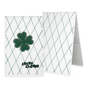 Carnet de scores de golf en cuir avec logo personnalisé, design OEM, vente chaude, porte-cartes de scores de golf - Product Image 3