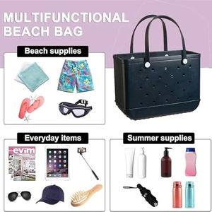 Bolso Tote Casual para Mujer, Tipo Jelly, con Cierre Abierto, Diseño Floral, Dos Asas, Impermeable, para Uso en Exteriores, Mini - Product Image 6
