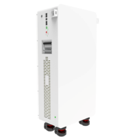 Système de stockage d'énergie solaire hybride mural 16,07 kWh en stock UE, batterie LiFePO4 51,2 V avec communication CAN