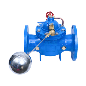 100x valvola di controllo automatico della valvola a sfera del galleggiante del telecomando del ferro del duttile della flangia idraulica della ricarica dell'acqua per il serbatoio di acqua OEM - Product Image 3
