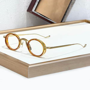 <span class=keywords><strong>VARDA</strong></span> - Armazón de Gafas Unisex de Estilo Punk Europeo y Americano, Hecho <span class=keywords><strong>a</strong></span> Mano en Japón, con Protección UV Ovalada para Vacaciones JM - Product Image 2