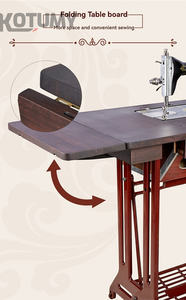 <span class=keywords><strong>Machine</strong></span> à <span class=keywords><strong>coudre</strong></span> manuelle à commande au pied avec fonction électrique - Product Image 4