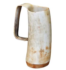 Arrivée d'une tasse en corne unique de style moderne faite à la main avec bol DIY Sublimation Blank Polish Finished for Beer Glass Sale Exportateurs - Product Image 3