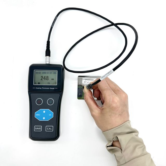 Tin Plating on Copper Galvanized Layer Multifunction Coating Thickness Gauge