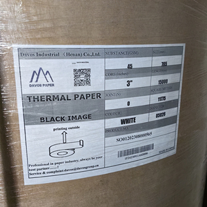 120เซนติเมตร X <span class=keywords><strong>6000</strong></span>เมตรม้วนจัมโบ้55กรัมกระดาษความร้อน - Product Image 6