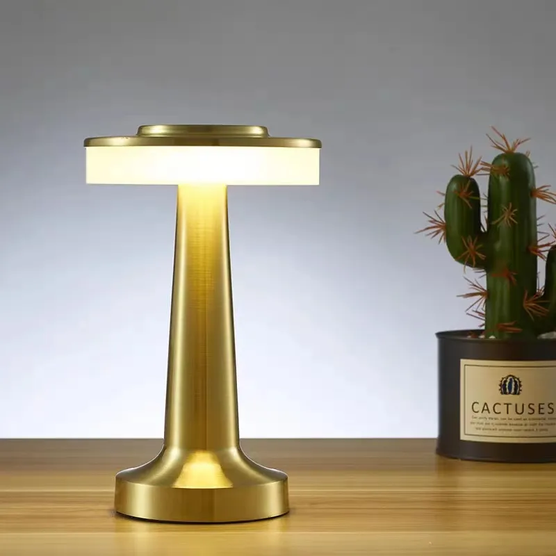 HITONDA özelleştirmek otel restoran mum ışığında akşam yemeği masa lambası taşınabilir USB şarj mum akülü masa lambası